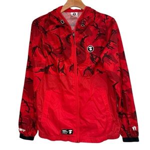 AAPE By A Bathing Ape Lightweight Camo Jacket Men’s Sz S
